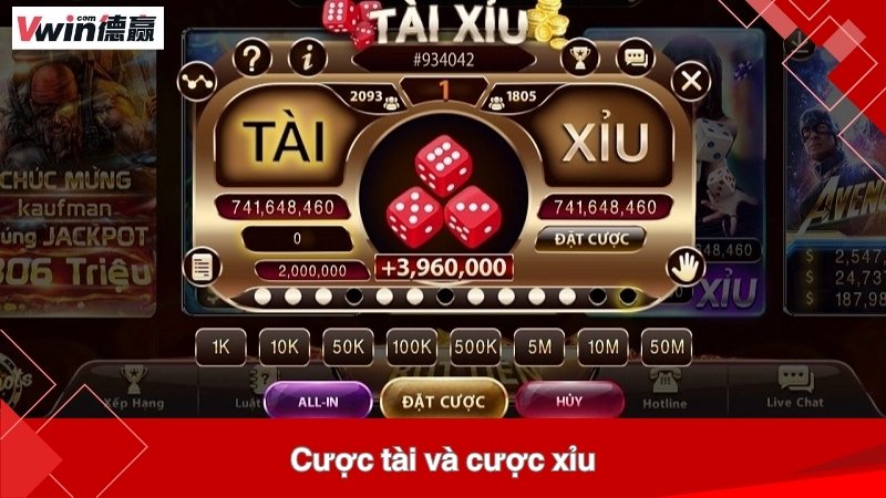Cược tài và cược xỉu