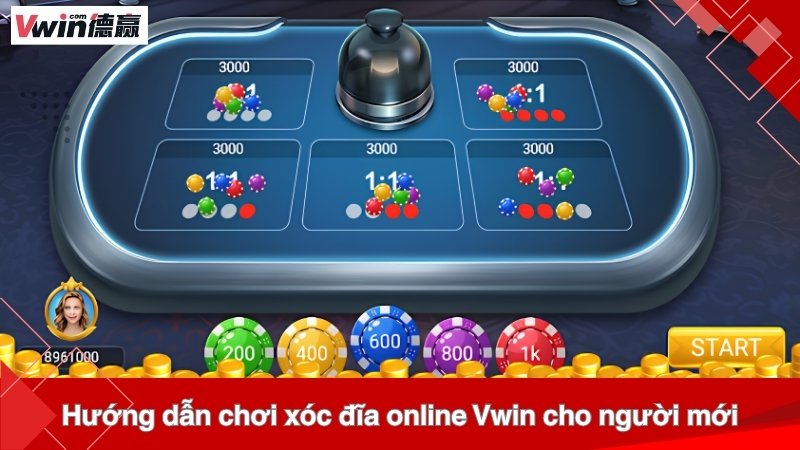 Hướng dẫn chơi xóc đĩa online Vwin cho người mới