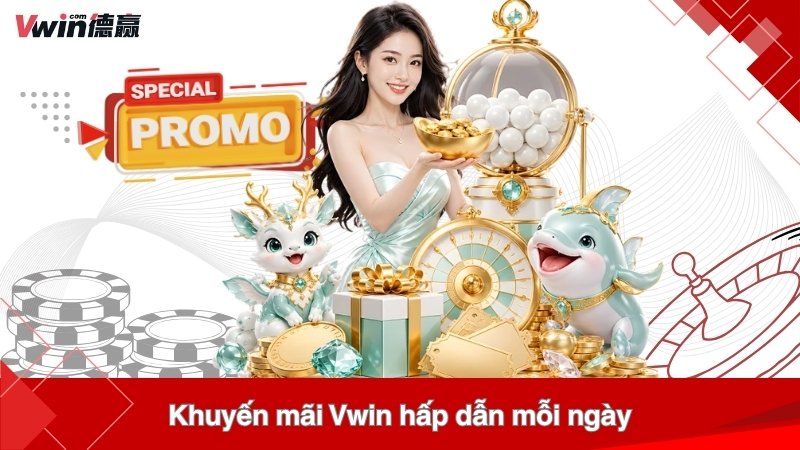 Khuyến mãi Vwin hấp dẫn mỗi ngày