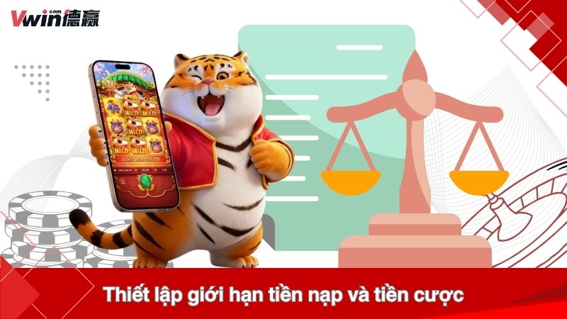 Thiết lập giới hạn tiền nạp và tiền cược